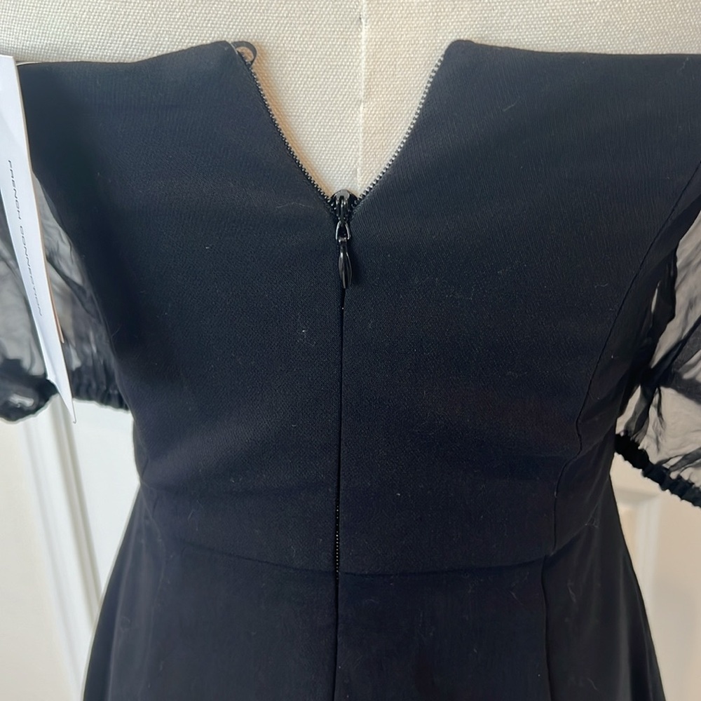 nwt FRENCH CONNECTION Whisper Puff Sleeve Mini Dress - Picture 6 of 9